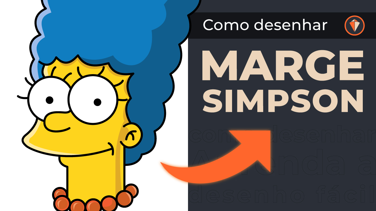 como-desenhar-a-marge-simpson-passo-a-passo